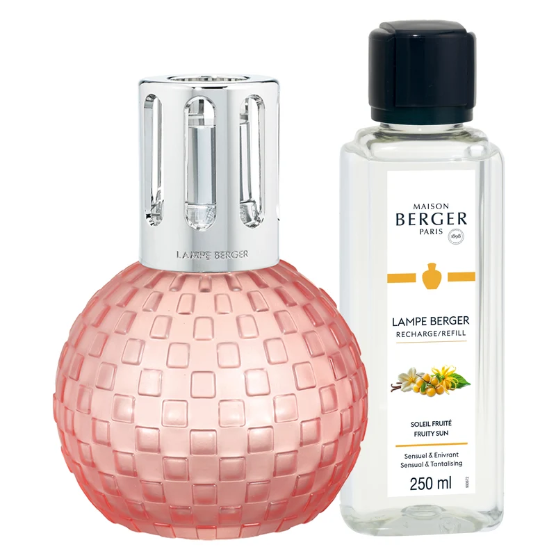 Coffret Lampe Berger Maison Berger - Disco Pêche - Soleil Fruité