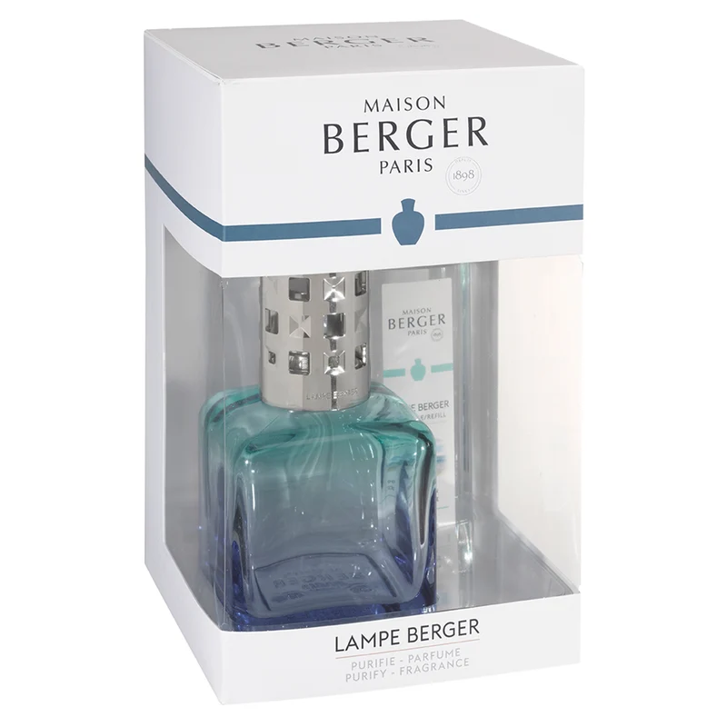 Coffret Lampe Berger Maison Berger - Glaçon Turquoise/Bleue - Vent d'Océan