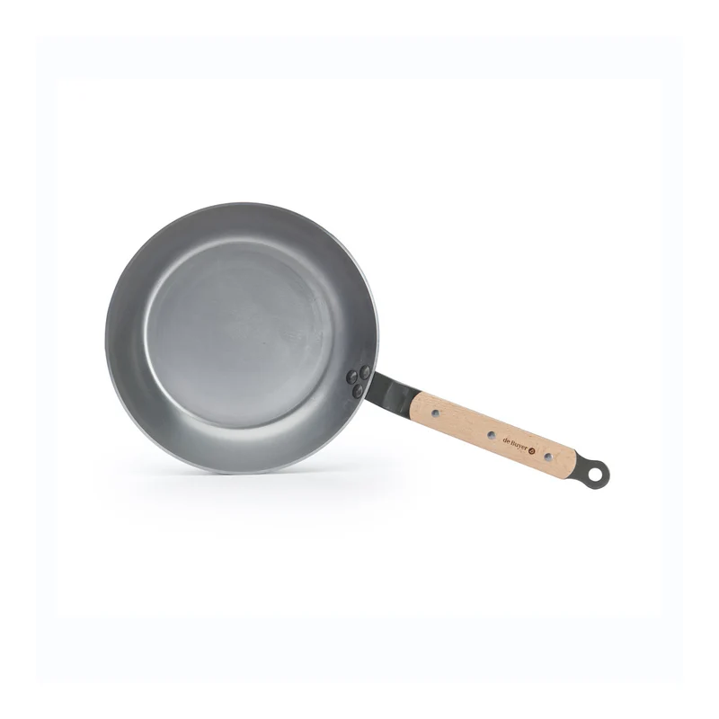 Poêle De Buyer Mineral B en bois - ø 26 cm - Sans revêtement antiadhésif