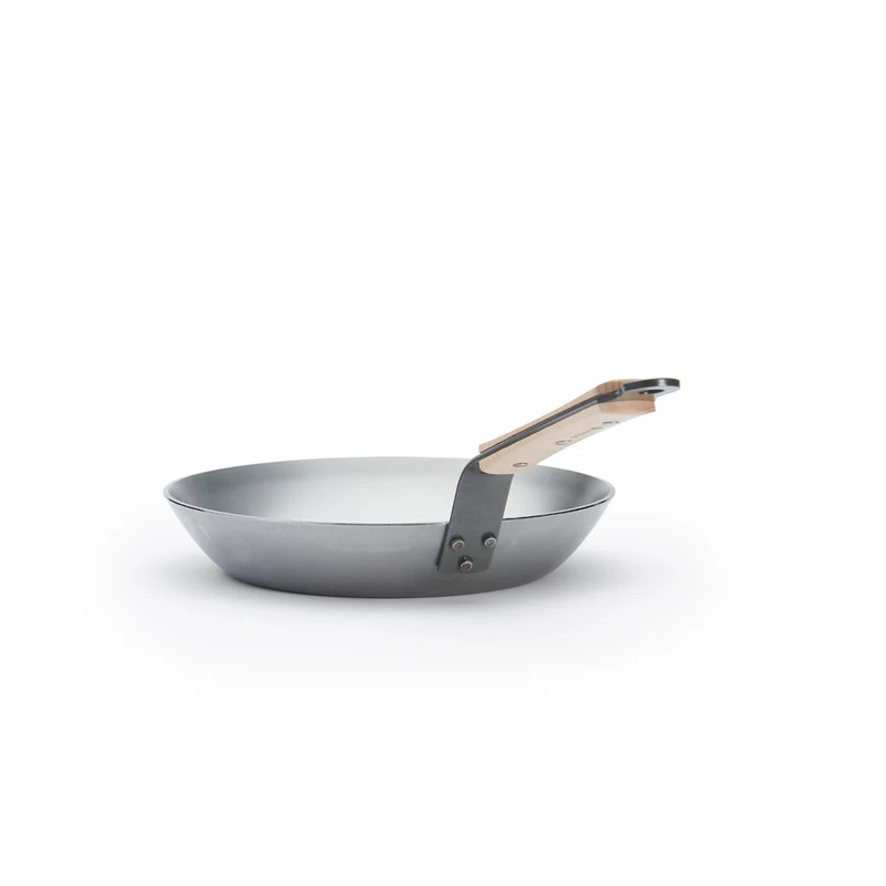 Poêle De Buyer Mineral B en bois - ø 26 cm - Sans revêtement antiadhésif