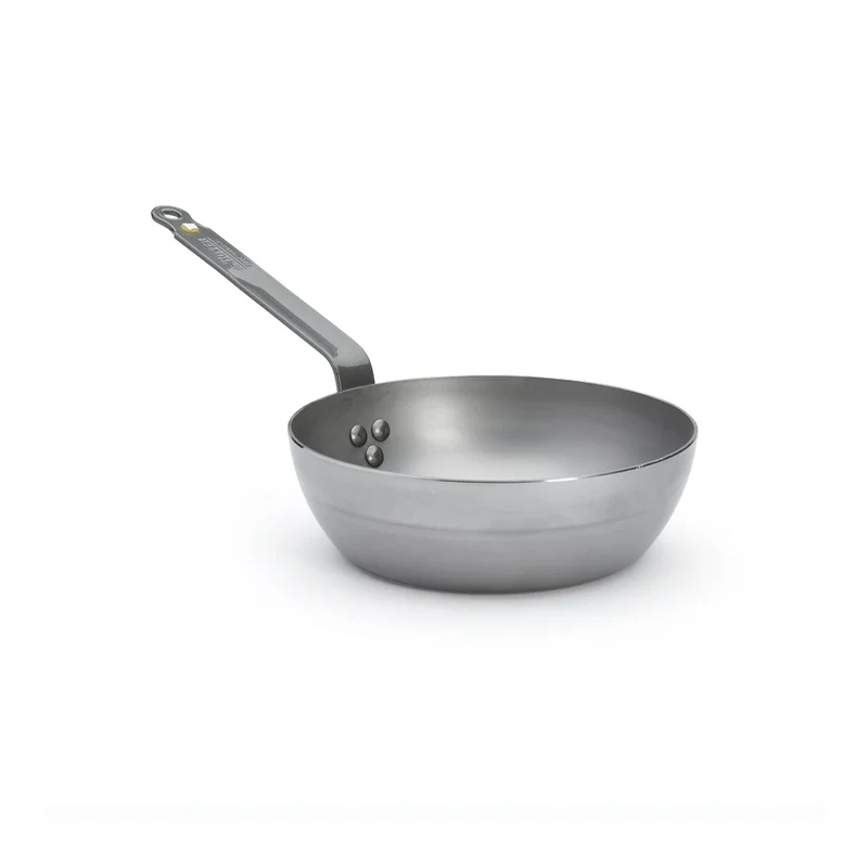 Poêle à frire De Buyer Mineral B - ø 24 cm / 2,5 litres - sans revêtement antiadhésif