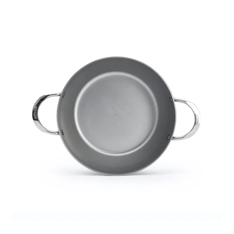 Poêle à frire De Buyer - avec 2 poignées - Mineral B - ø 28 cm / 4 litres - sans revêtement antiadhésif