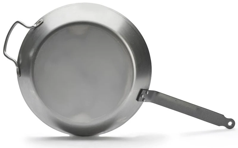 Poêle à frire De Buyer Lyonnaise Carbon - ø 32 cm - Sans revêtement antiadhésif