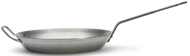 Poêle à frire De Buyer Lyonnaise Carbon - ø 32 cm - Sans revêtement antiadhésif
