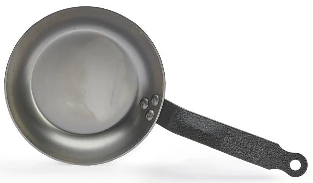 Poêle à frire De Buyer Lyonnaise Carbon - ø 18 cm - Sans revêtement antiadhésif