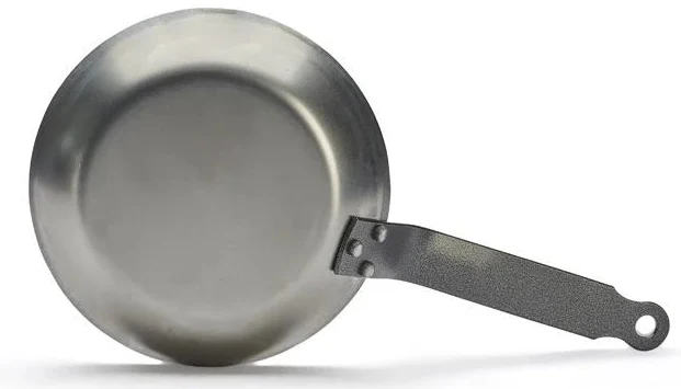Poêle à frire De Buyer Lyonnaise Carbon - ø 18 cm - Sans revêtement antiadhésif