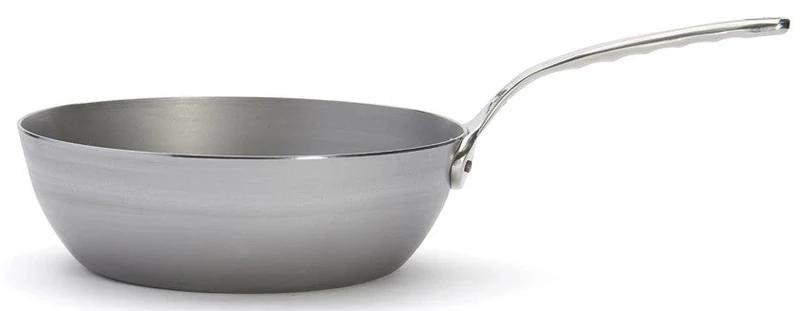 De Buyer Sauteuse Mineral B Pro - ø 28 cm / 4 litres - sans revêtement antiadhésif
