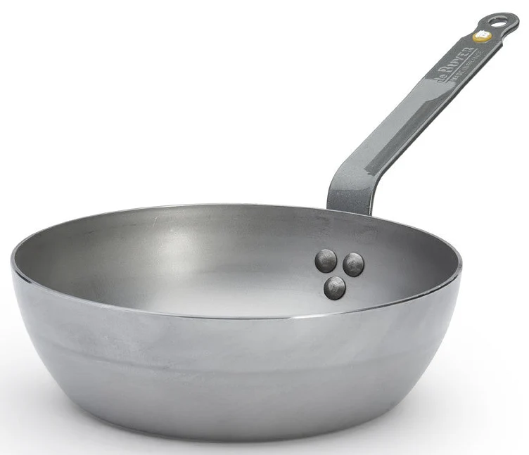 Poêle à frire De Buyer Mineral B - ø 28 cm / 4 litres - sans revêtement antiadhésif