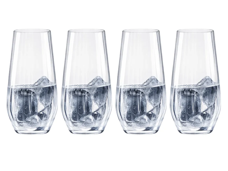 Ensemble de verres a eau Cookinglife - Longdrink - Verano - 580 ml - 4 pièces