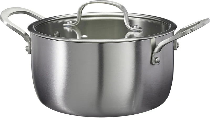 Casserole Cookinglife - Couvercle en verre - Signature Steel - 2,2 L