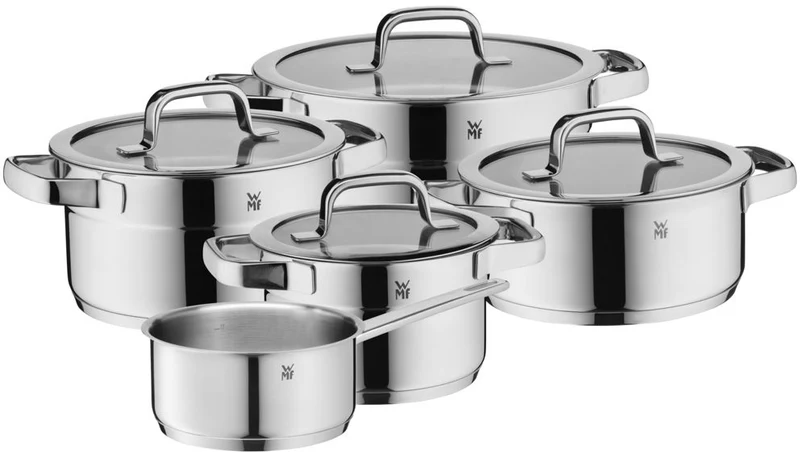 Ensemble de casseroles WMF - Induction - Compact Cuisine - Ø 14-20 cm - 5 pièces