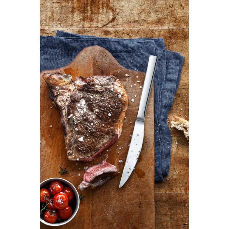 Ensemble de couteaux à steak WMF - en inox - Nuova - 23 cm - 6 pièces