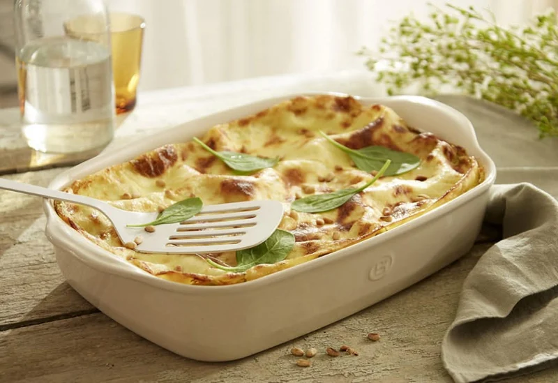Plat a four Emile Henry - Plat a gratin - Argile - 42 x 27 cm