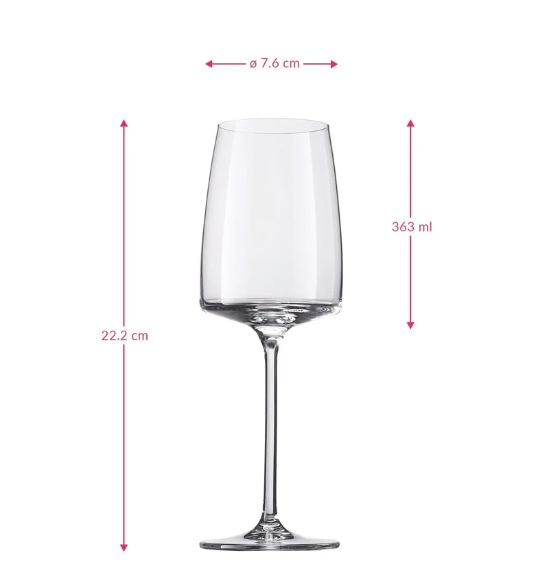 Ensemble de verres à vin Zwiesel - verres à vin rouge - Vivid - 36 cl - 2 pièces