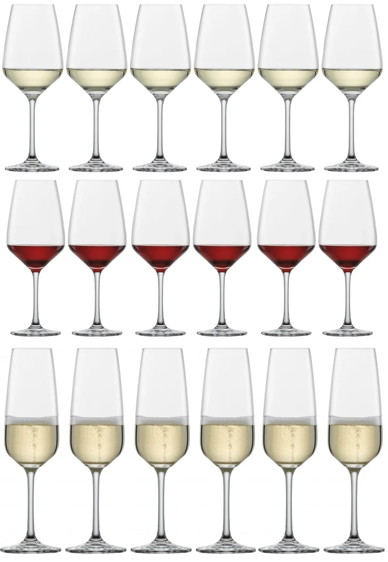 Ensemble de verres a vin Schott Zwiesel - Verres a champagne - Tulip - 18 pieces