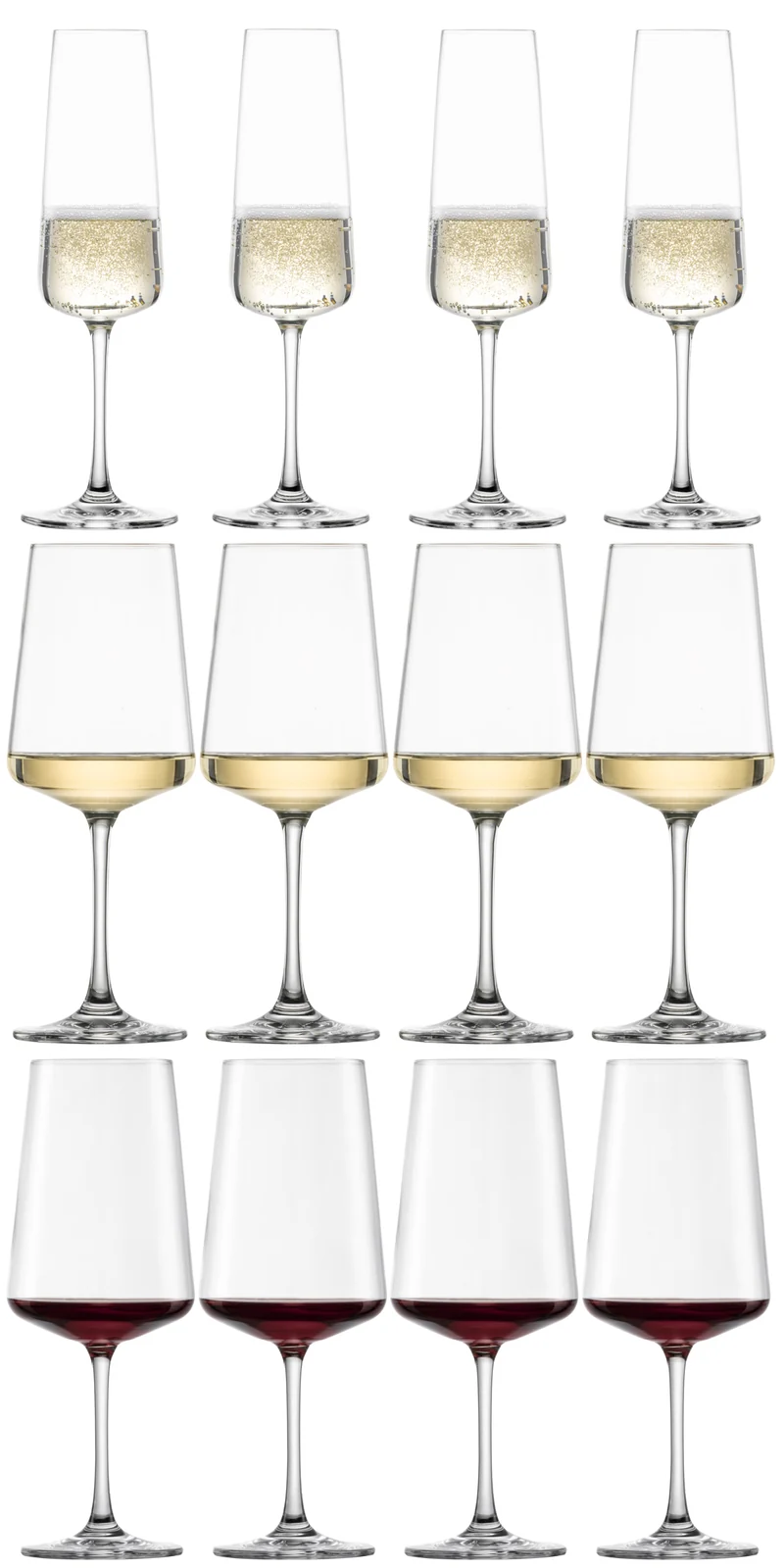 Set de verres a vin Schott Zwiesel - Verres a vin rouge - MioVino - 12 pieces