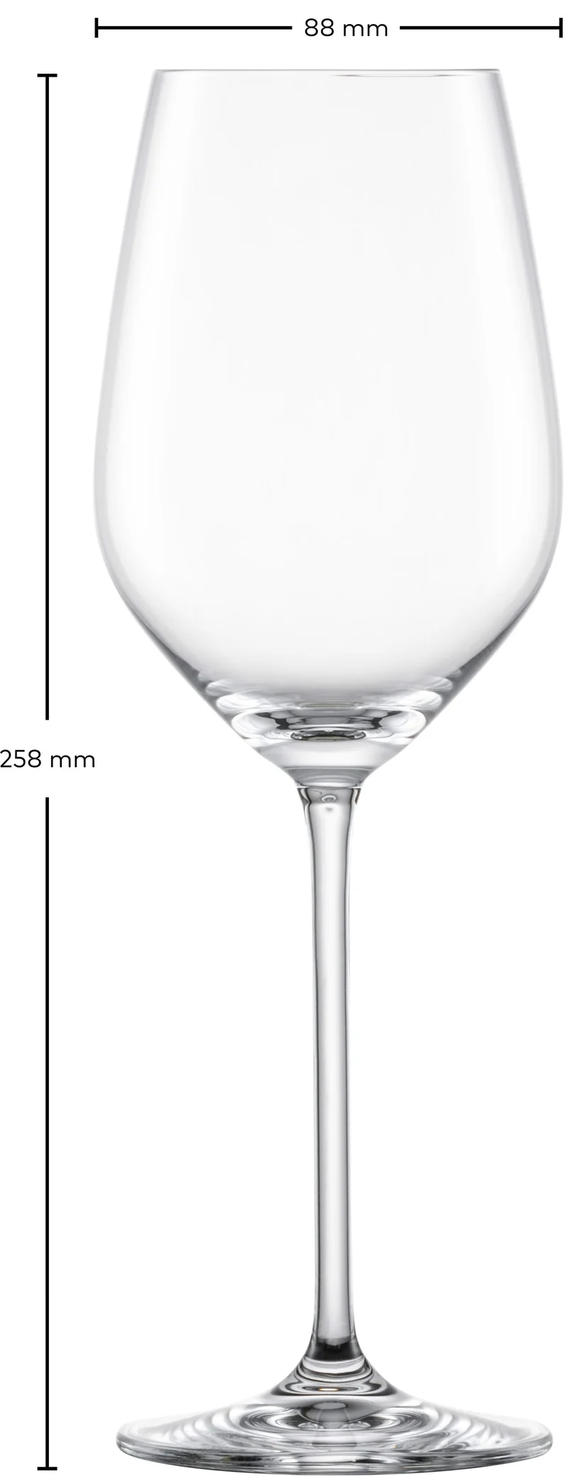 Set de verres a vin Zwiesel - Verres a vin rouge - Fortissimo - 505ml - 4 pieces