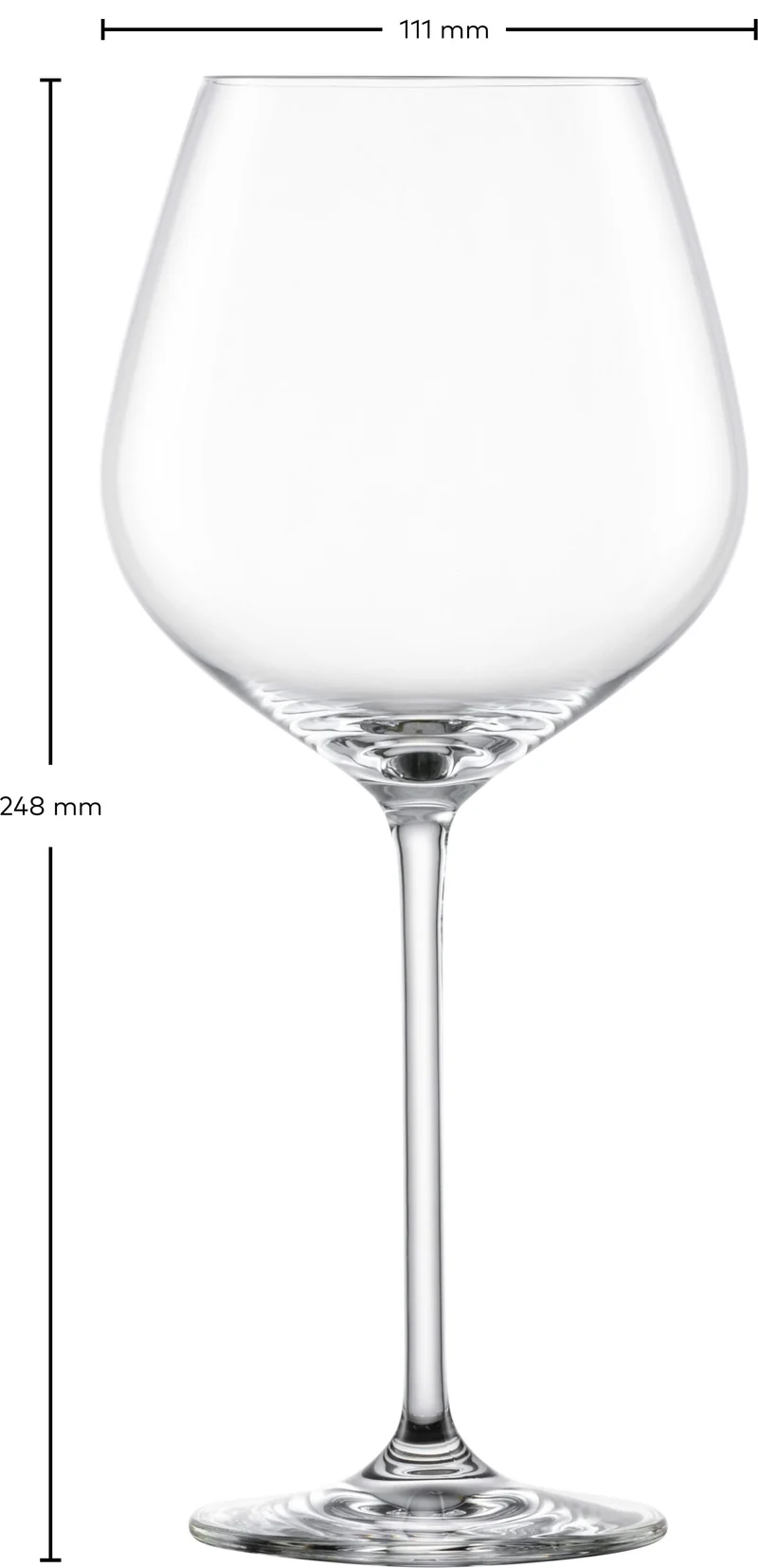 Set de verres a vin Schott Zwiesel - Verre bourgogne - 740 ml - 4 pieces