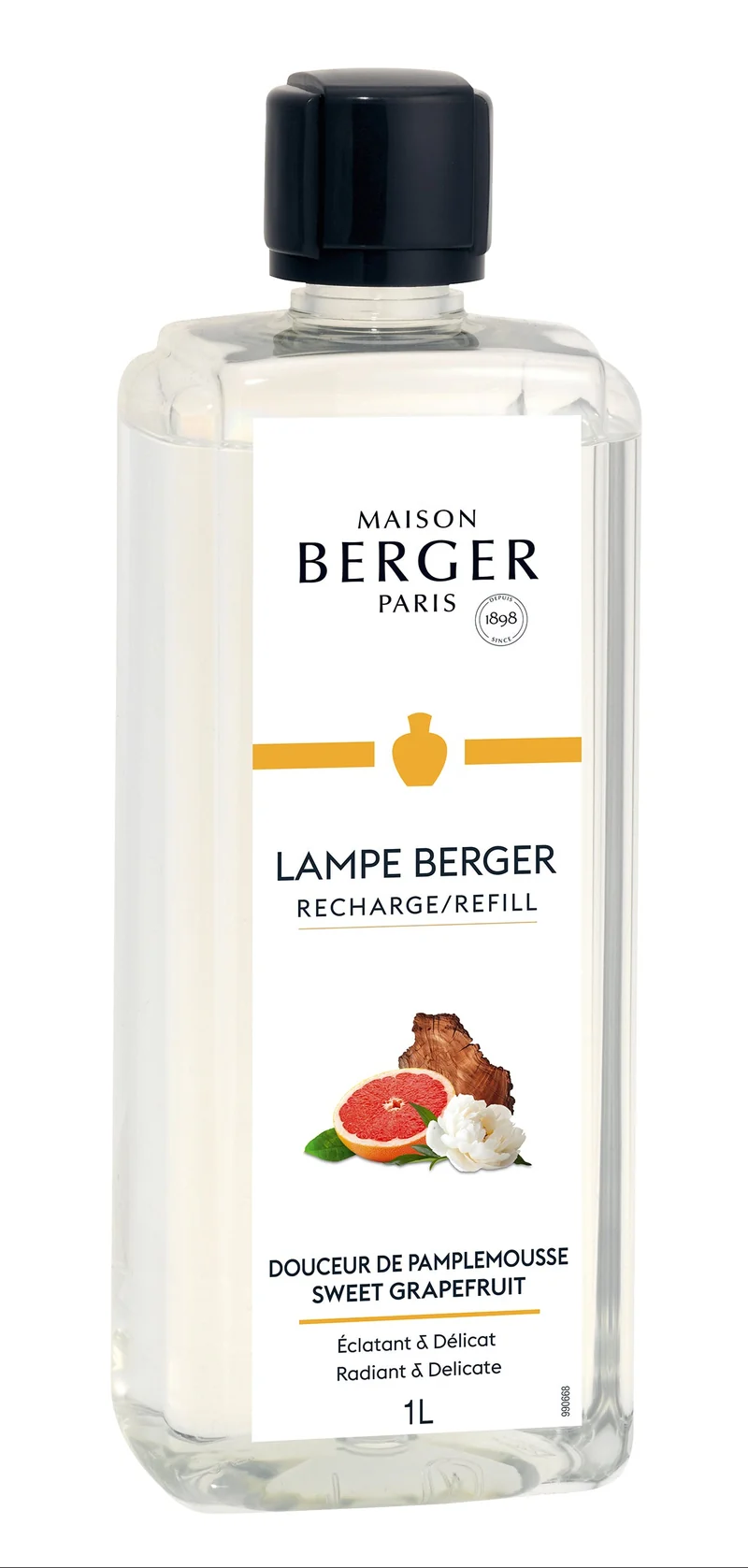 Recharge Maison Berger - Recharge pour lampe à catalyse - Sweet Grapefruit - 1 L