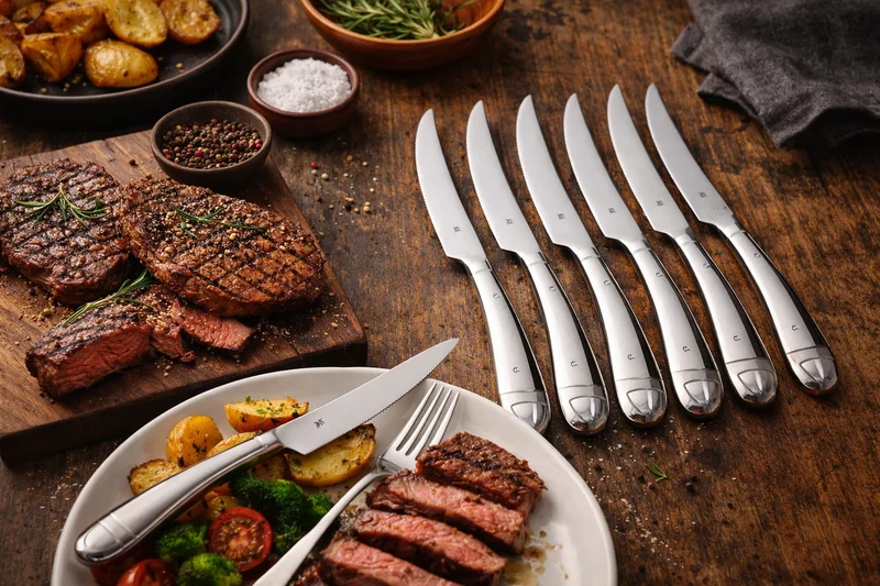 Set de couteaux a steak WMF - Couteaux a viande - Geschenkidee - 23 cm - 6 pieces