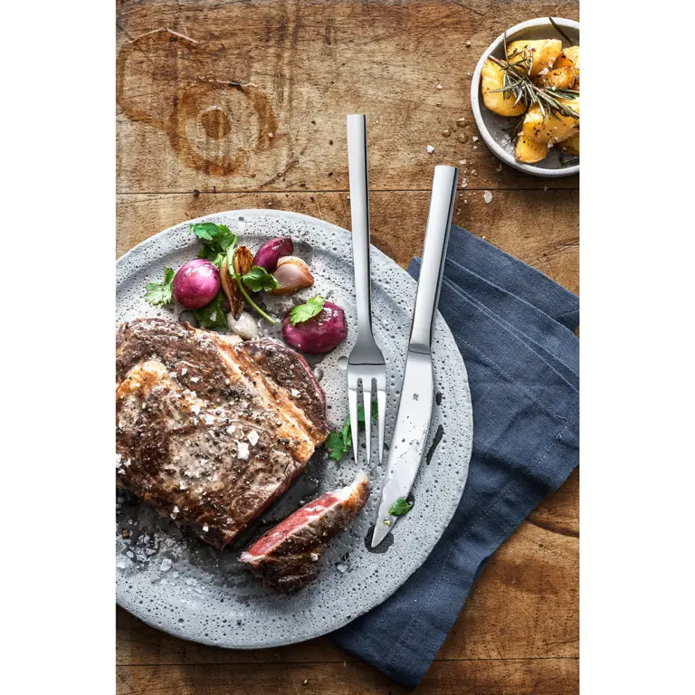 Ensemble de couteaux à steak WMF - en inox - Nuova - 23 cm - 6 pièces