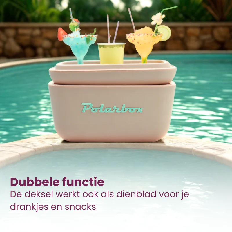 Glacière Polarbox - Glacière avec bandoulière - Lime-Lilac - 20 L