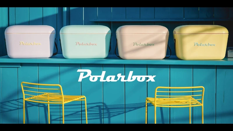 Glacière Polarbox - Glacière à bandoulière - Marine-Mustard - 12 L