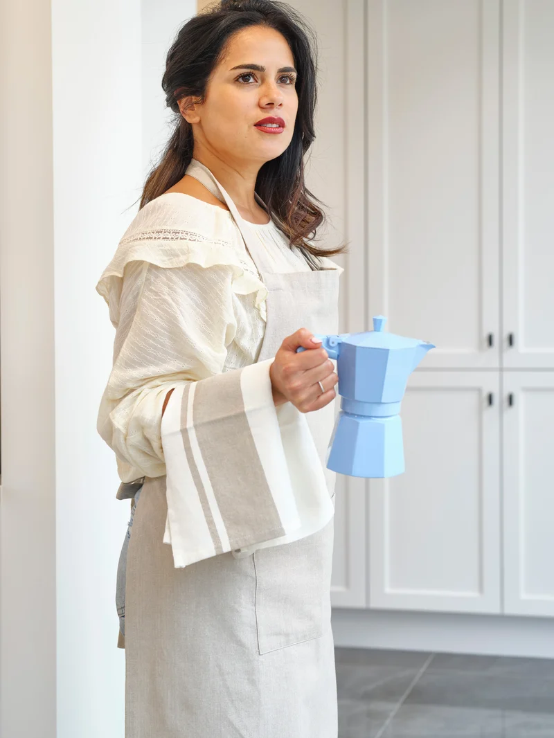 Tablier de cuisine Cosy & Trendy - Tablier en coton - Stoff - 75 x 85 cm