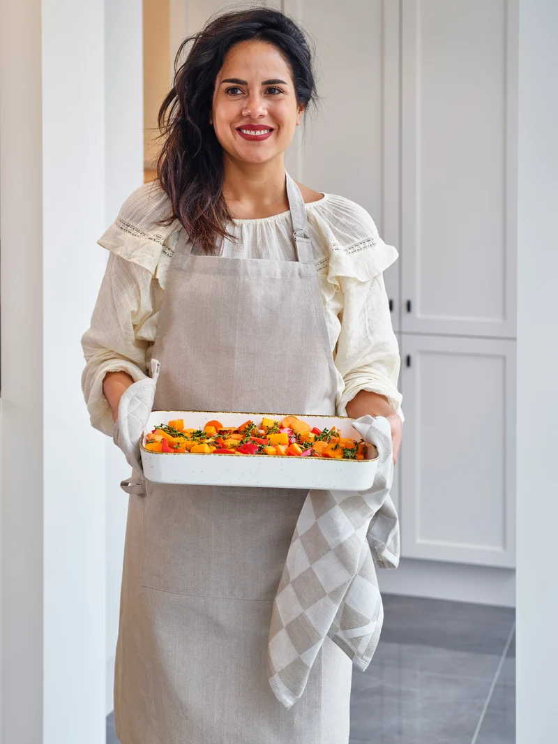Tablier de cuisine Cosy & Trendy - Tablier en coton - Stoff - 75 x 85 cm