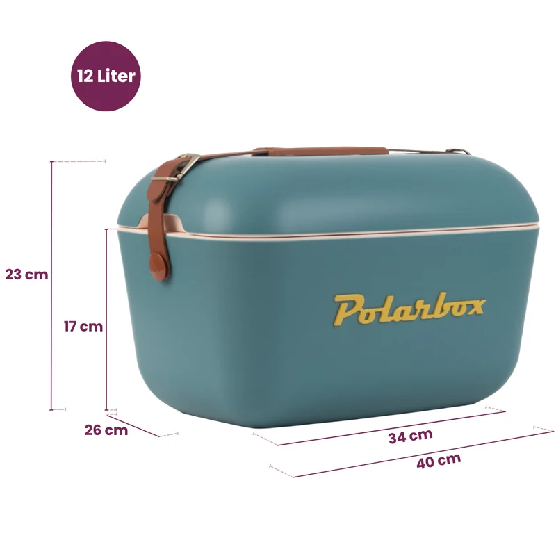 Glacière Polarbox - Glacière à bandoulière - Marine-Mustard - 12 L