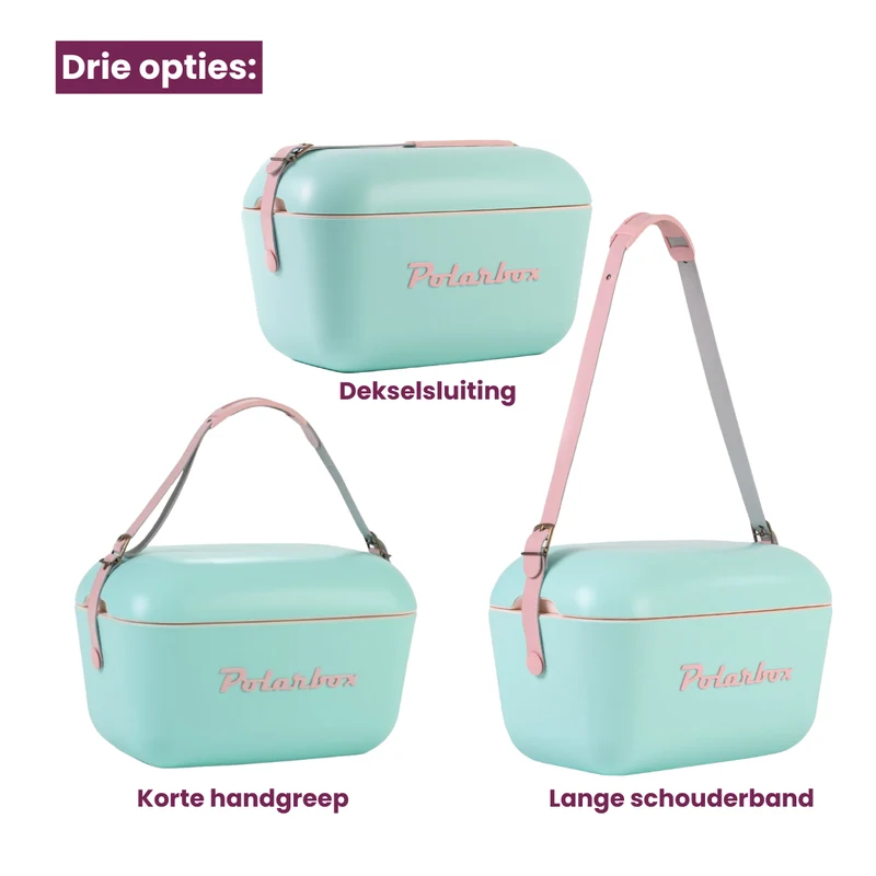 Glacière Polarbox - Glacière à bandoulière - Violet Sorbet - 20 L