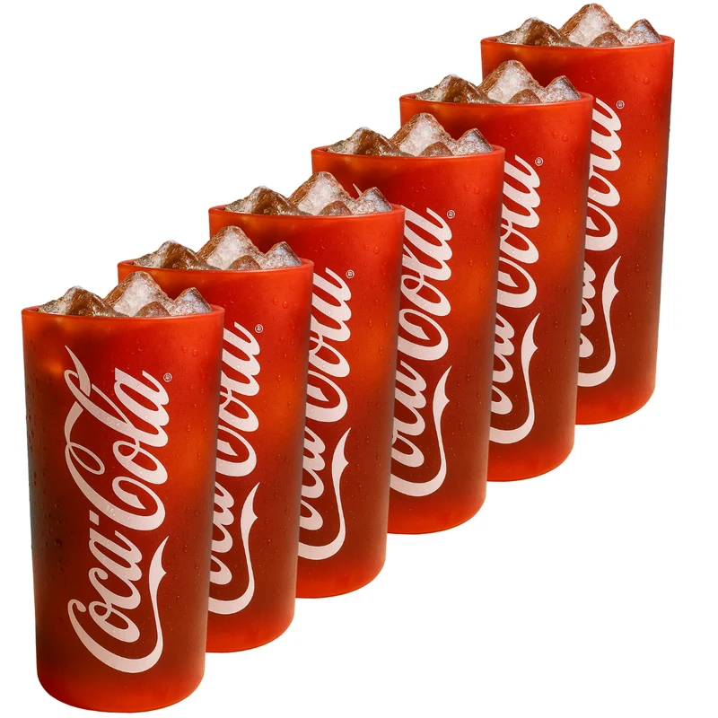 Set de verres longdrink Coca-Cola - Verres à soda - Coca-Cola - 270ml - 4 pièces