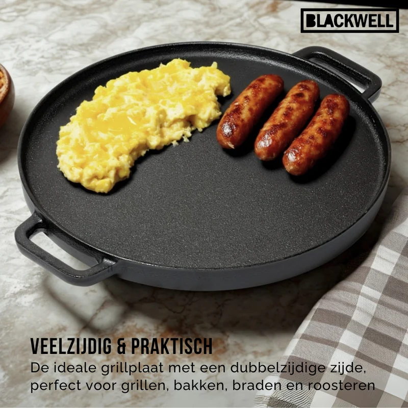 Set de cuisson Blackwell - en fonte - Cook & Grill - 25 cm - 4 pièces