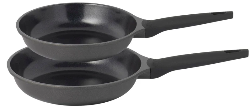 Sola Batterie de cuisine Ceramic Deluxe 2 pièces ø 24 & 28 cm - revêtement antiadhésif céramique