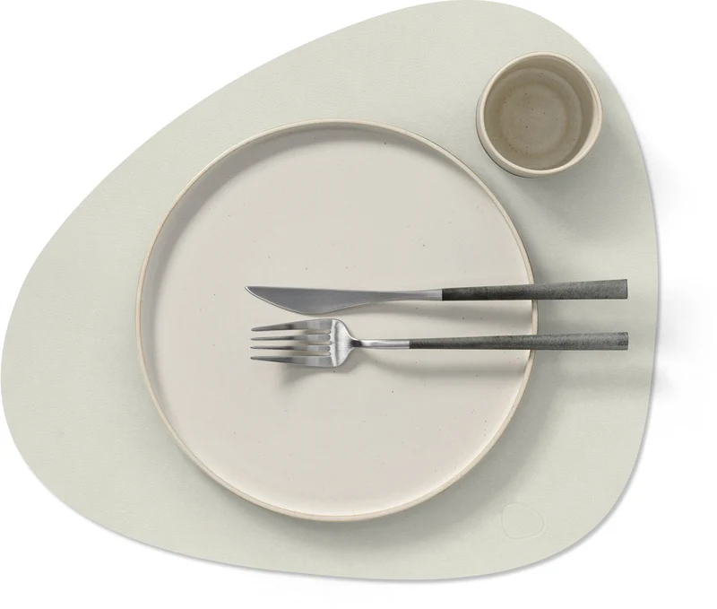 Ensemble de sets de table LIND DNA - en cuir - Nupo - 44 x 37 cm - 2 pièces