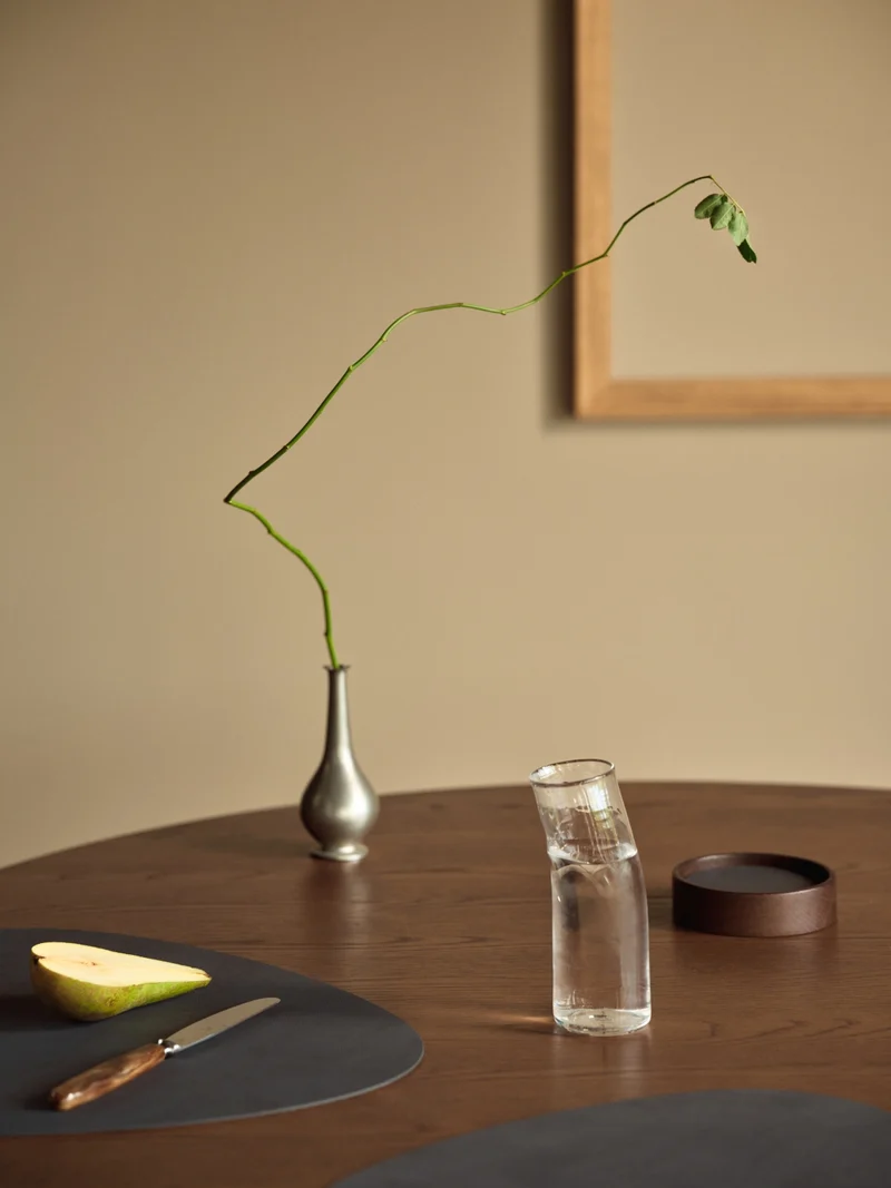 Ensemble de sets de table LIND DNA - en cuir - Nupo - 44 x 37 cm - 2 pièces