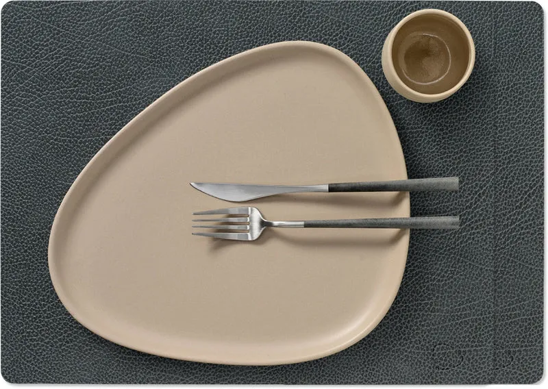 Ensemble de sets de table LIND DNA - En cuir - Hippo - 45 x 35 cm - 2 pièces