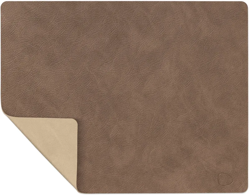 Ensemble de sets de table LIND DNA - en cuir - Nupo - 45 x 35 cm - 2 pièces