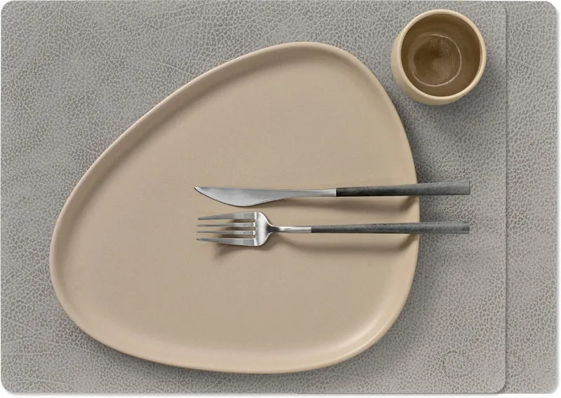 Ensemble de sets de table LIND DNA - en cuir - Hippo - 45 x 35 cm - 2 pièces