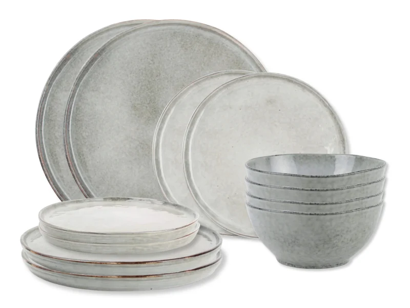 Set de service Salt & Pepper - 4 personnes - Artisan - Ø26/20/17 - 12 pièces