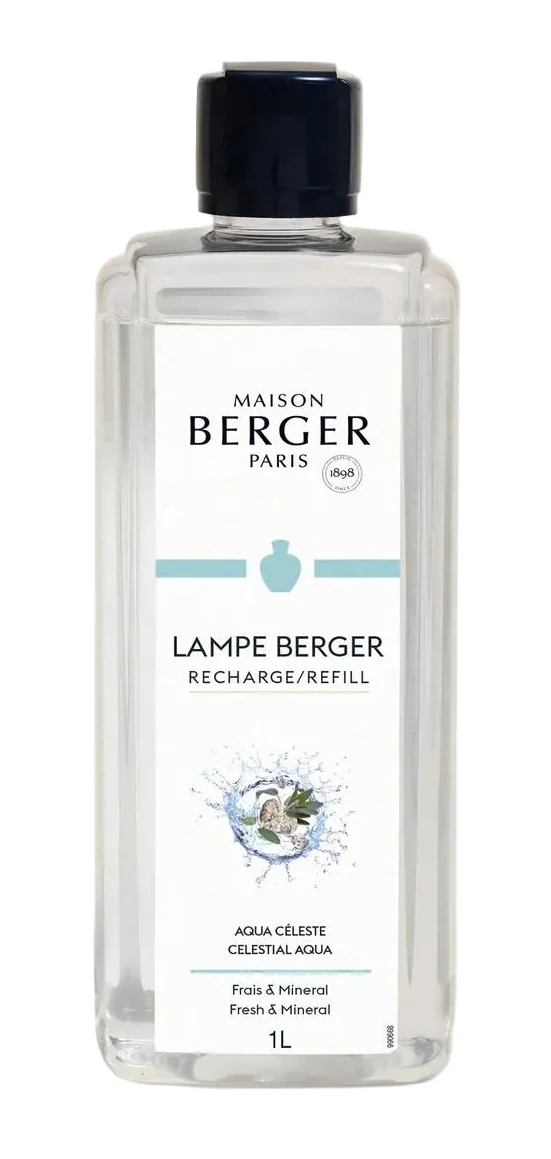 Recharge Maison Berger - Pour lampe a parfum - Celestial Aqua - 1 L