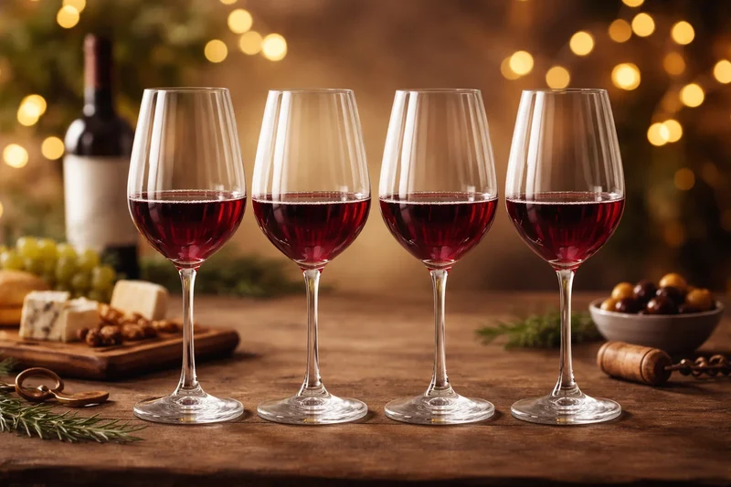 Set de verres a vin Cookinglife - Verres a vin rouge - Verano - 690ml - 4 pièces