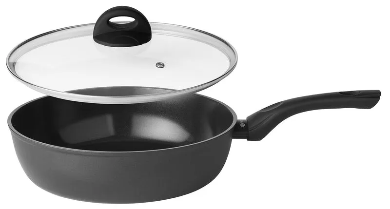 Poêle à sauter Sola - Sauteuse avec couvercle - Stonehenge - 28 cm - 2 pièces