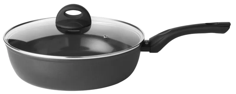 Poêle à sauter Sola - Sauteuse avec couvercle - Stonehenge - 28 cm - 2 pièces