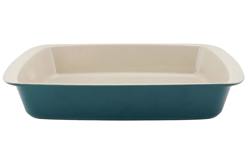 Plat a gratin Cosy & Trendy - en faïence - Fontestic - 34 x 21 x 5,5 cm