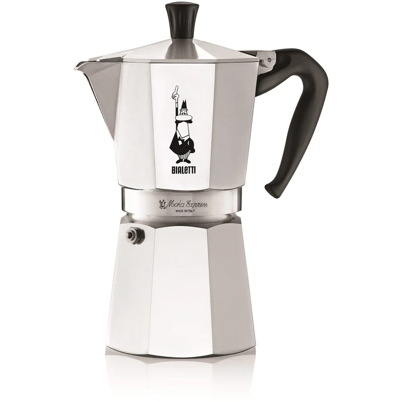 Percolateur Bialetti - Cafetière moka - Moka Express - 420 ml - en aluminium