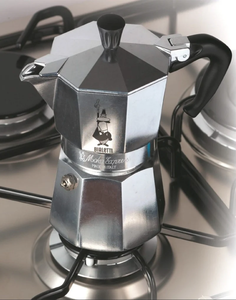 Percolateur Bialetti - Cafetière moka - Moka Express - 420 ml - en aluminium