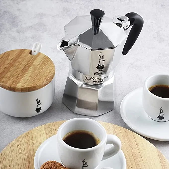 Percolateur Bialetti - Cafetière moka - Moka Express - 420 ml - en aluminium
