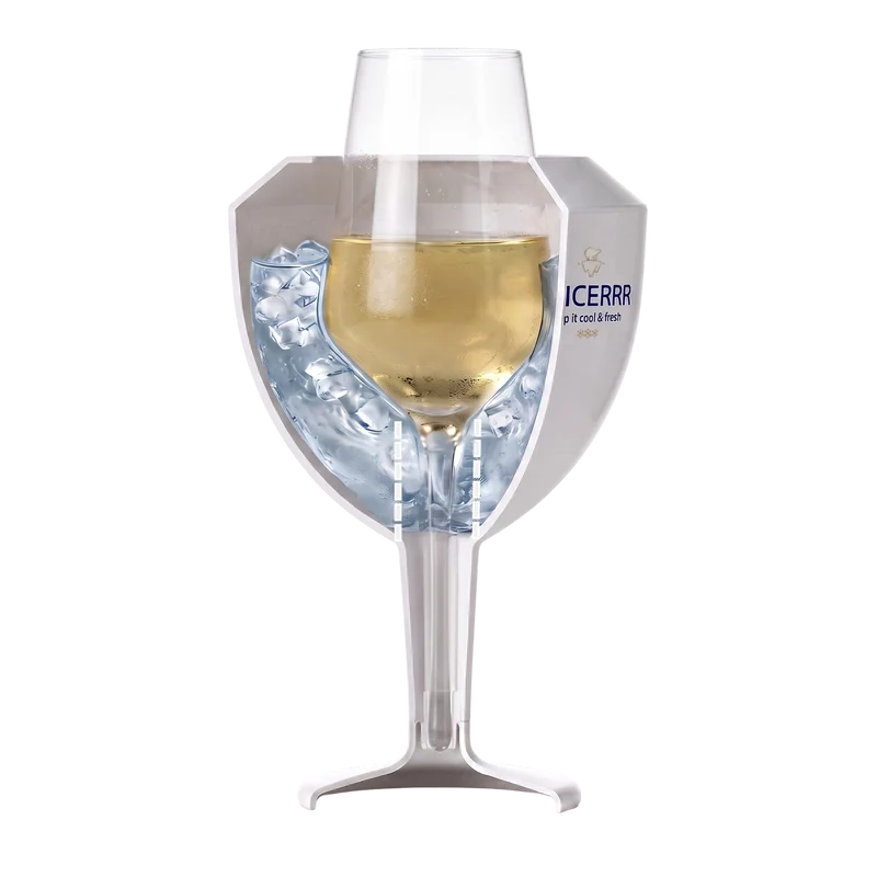 Set de refroidisseur a vin GLICERRR - Verre a vin - Basic - 300 mm - 2 pieces
