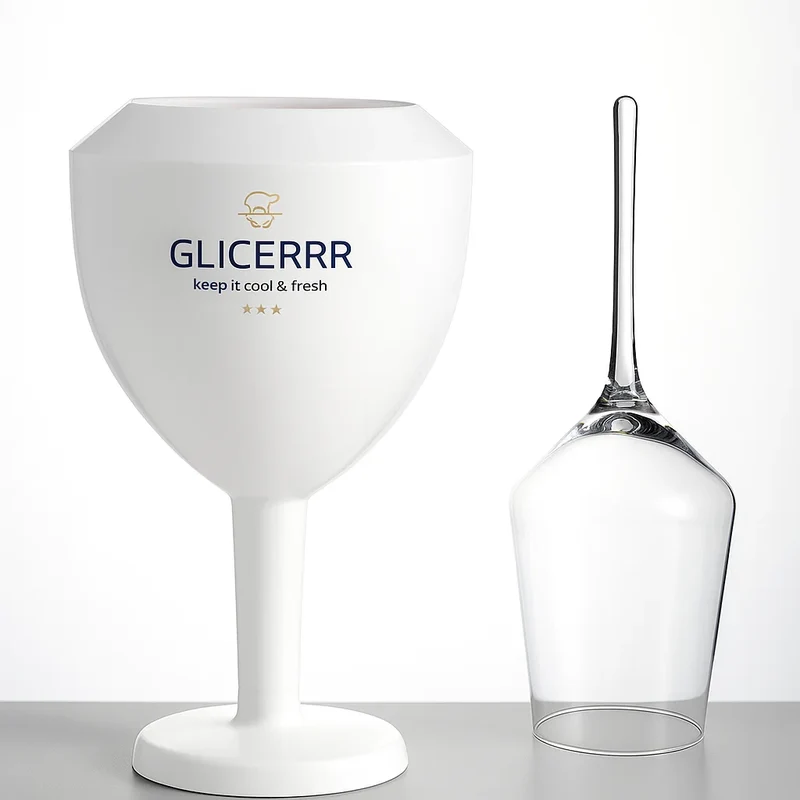 Set de refroidisseur a vin GLICERRR - Verre a vin - Basic - 300 mm - 2 pieces
